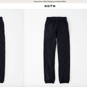 NWT, Unisex French Terry Sweatpant, S